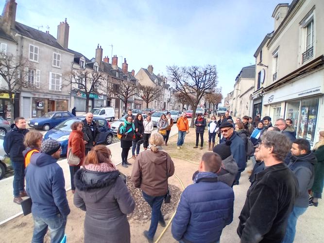 Journée technique sur l'arbre en ville face au changement climatique organisée en décembre 2023 © ARB-CVL