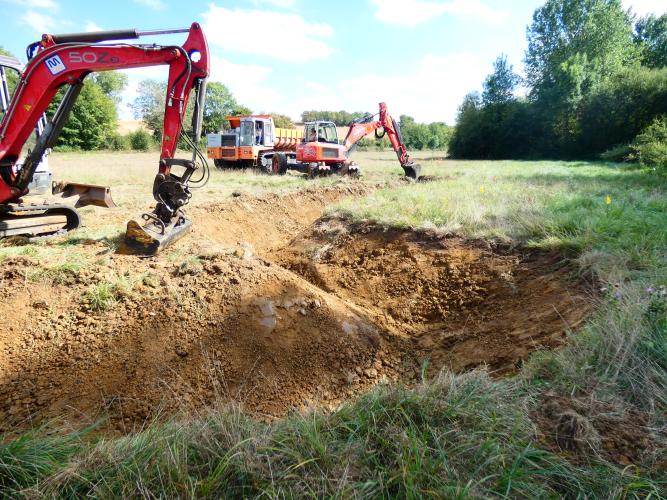 Travaux sur lit et berges de la rivières