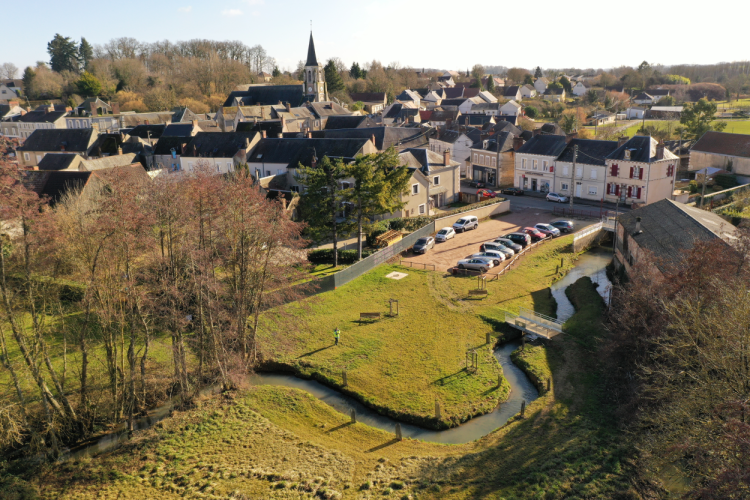 Zone renaturée © SIVY