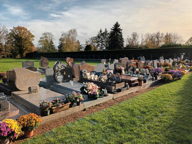 Rando-bio au cimetière de Bray-Saint-Aignan en novembre 2022 © PETR Forêt d'Orléans Loire-Sologne