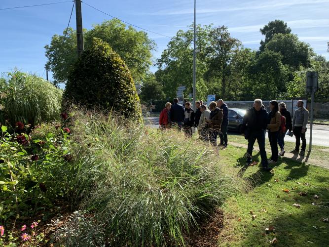 Rando-bio, visite d'un massif à Chateauneuf-sur-Loire en décembre 2021 © PETR Forêt d'Orléans Loire-Sologne