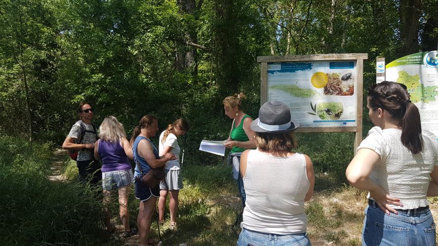 Animation pour des adultes porteurs d'un handicap visuel © Loar Légendre-Cheval