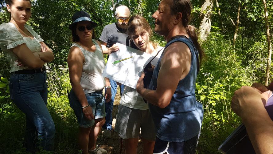 Animation pour des adultes porteurs d'un handicap visuel © Loar Légendre-Cheval