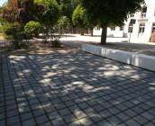 Pavage perméable à l'école élémentaire du Poutyl à Olivet (45) © ARB-CVL