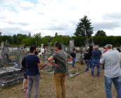 Journée technique "gestion écologique des cimetières" en 2021 à Chârost © ARB-CVL