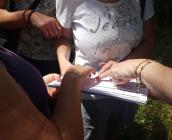 Animation pour des adultes porteurs d'un handicap visuel © Loar Légendre-Cheval